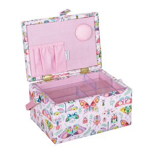 HobbyGift Sewing Box (M): Bugs & Butterflies
