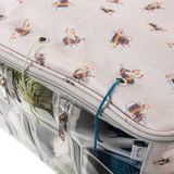 HobbyGift Knitting Bag with Yarn Storage: Bee