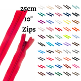 YKK - Nylon Closed End - 25cm 10" Zips