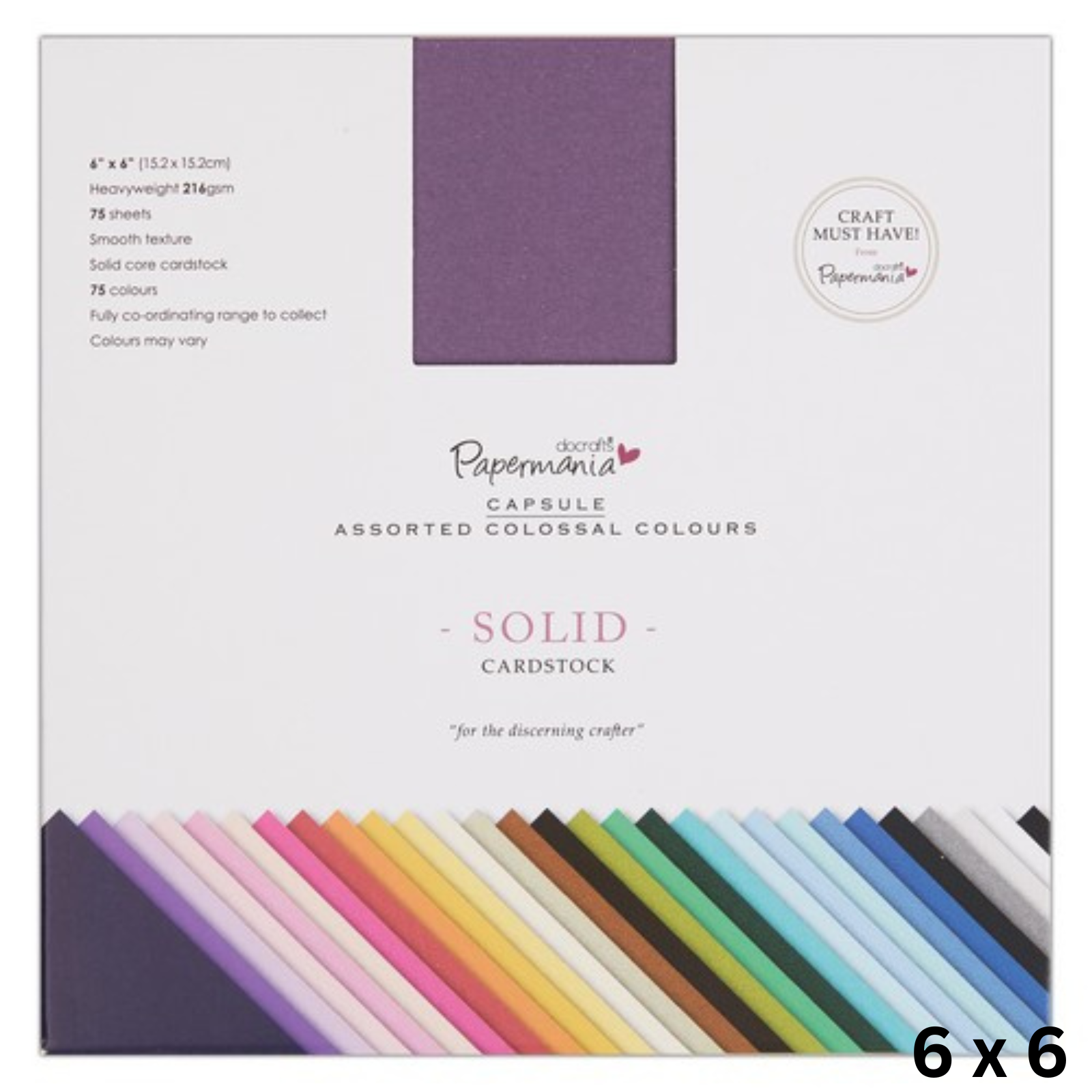 Papermania - Scrapbooking Stamps, Multi-Colour, One Size Papermania - Scrapbooking Stamps, Multi-Colour, One Size