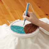 Clover Punch Needle Hoop