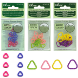 Clover Stitch Markers: Triangles