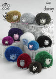 King Cole Knitting Patterns - Tinsel Chunky - All Designs - Toys Christmas