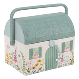 HobbyGift Sewing Box: Embroidered: Country Cottage
