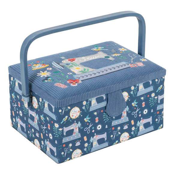 HobbyGift Medium Sewing Box - Embroidered: Sewing Machines ...