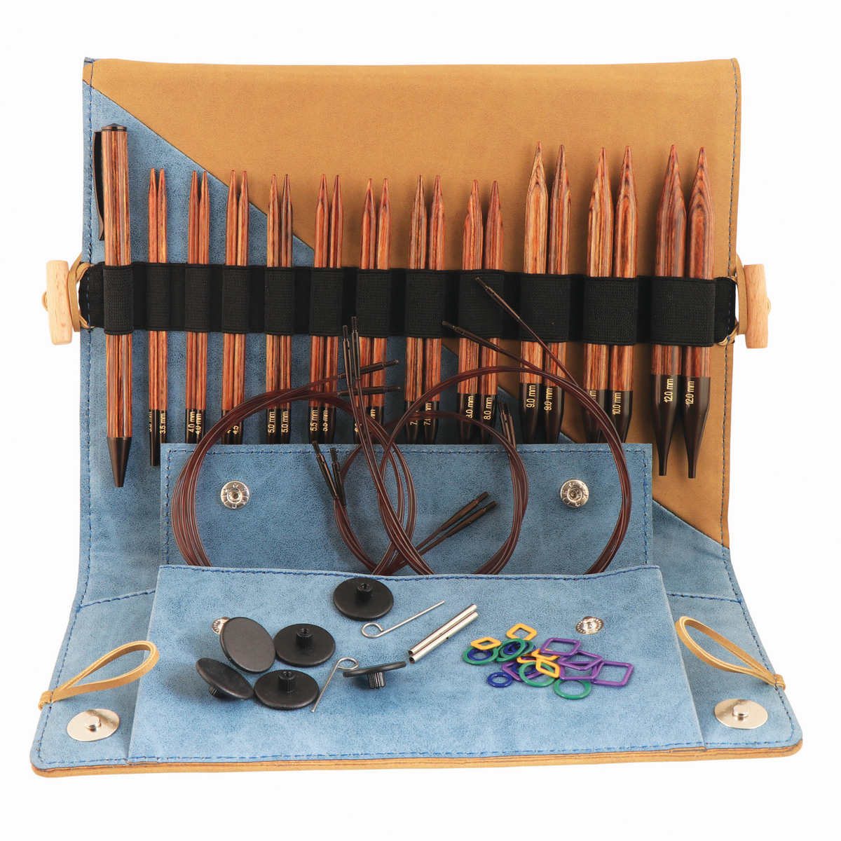 KnitPro Ginger Deluxe Circular/Interchangeable Knitting Pins Set ...