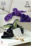 King Cole Knitting Patterns - Tinsel Chunky - All Designs - Toys Christmas