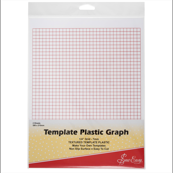 Sew Easy Template Plastic Graph