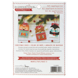 Dimensions Felt Applique Kit: Gift Card Holders: Christmas Hugs: Set of 3
