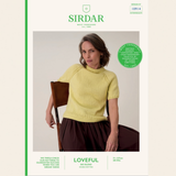 Sirdar Loveful Bio Blend DK Pattern – 10914 Ringwood Short Sleeve Sweater