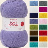 Sirdar Soft Down DK 100g - All Colours 