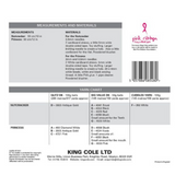 King Cole Pattern The Nutcracker and The Princess knitted in Glitz DK, Big Value DK 50g and Cuddles Chunky 9214