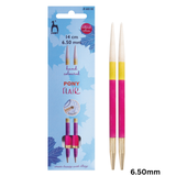 Pony Flair Interchangeable Circular Needles 14cm Length - Sizes 3mm-10mm Knitting Needles
