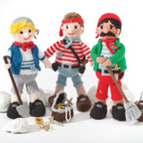 King Cole Knitting Book Pirate and Mermaids - Book 1