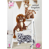 King Cole Pattern Animal Friends knitted in Animal Kingdom 9228