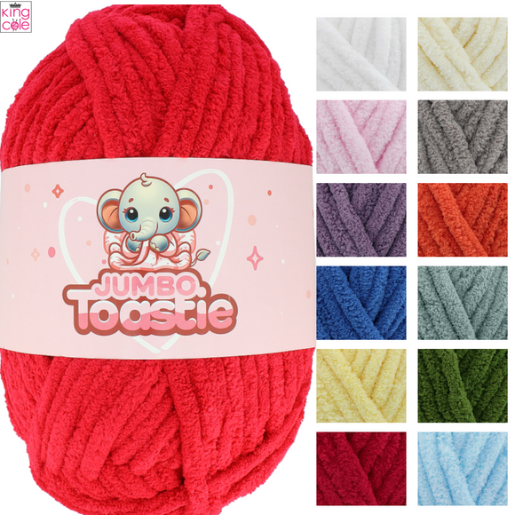 King Cole Jumbo Toastie 400g - All Colours 