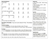 King Cole Pattern 6001