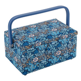 HobbyGift Sewing Box (M): Woodblock Floral