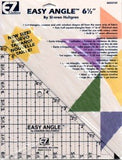 EZ Quilting Quilters Craft Patchwork Square Rectangle Ruler Triangle 51 Template