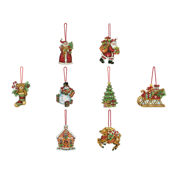 Dimensions Counted Cross Stitch Kit: Hanging Decorations