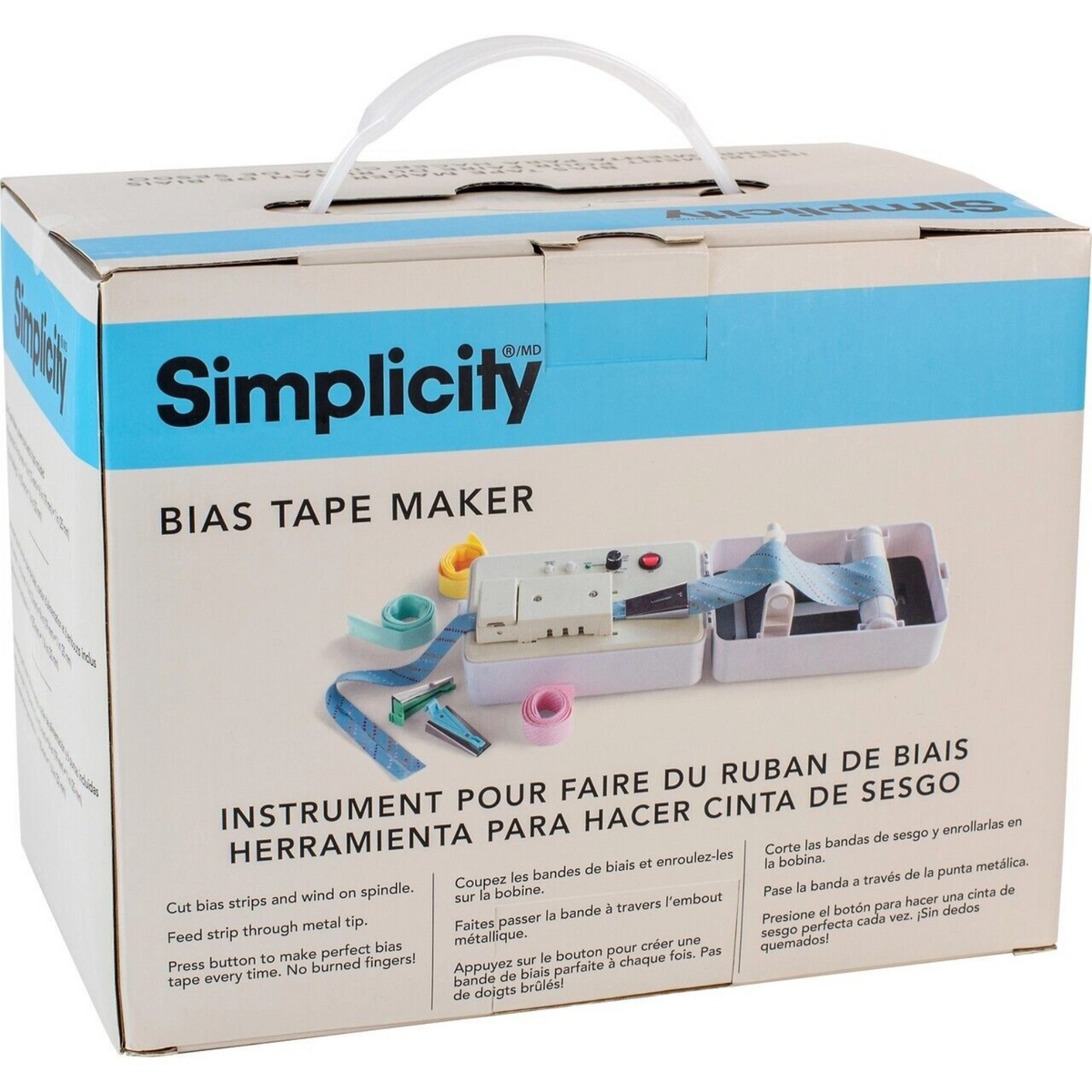 Simplicity Bias Tape Maker + 6 Tips – SewProCrafts Ltd