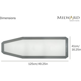 Milward Fusing Mat: Silicone Coated Fibreglass Ironing Board: 41 x 125cm
