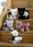 King Cole Knitting Patterns - Tinsel Chunky - All Designs - Toys Christmas