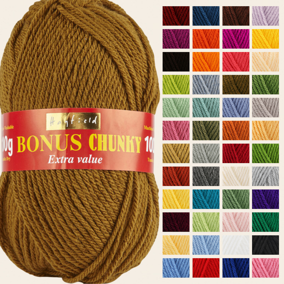 Sirdar Hayfield Bonus Chunky 100g - All Colours