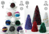 King Cole Knitting Patterns - Tinsel Chunky - All Designs - Toys Christmas