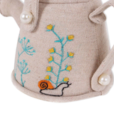 HobbyGift Watering Can with Flowers Pincushion