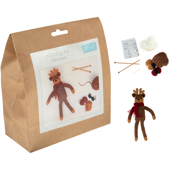 Trimits Knitting Kit: Reindeer