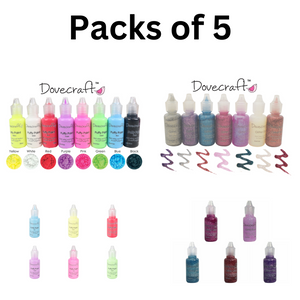Value Pack Dovecraft Paints/Glues Packs of 5