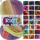 King Cole Riot Chunky 100g - All Colours