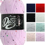 King Cole Dazzle DK 100g - All Colours