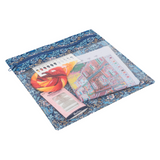 HobbyGift Project Pouch: Large: Woodblock Floral