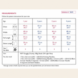 Sirdar Leaflet 2632 - F077 Nordic Nature Cardi