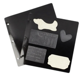 Vaessen Creative Stamp Storage Sheets - 8pcs