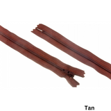 YKK - Nylon Closed End - 25cm 10" Zips