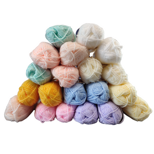 King Cole Dollymix DK 25g Knitting Yarn Double Knit Assorted Packs of 20