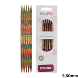 KnitPro Symfonie2 Double Pointed Needles 15cm: All Sizes