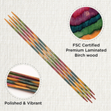 KnitPro Symfonie2 Double Pointed Needles 20cm: All Sizes 