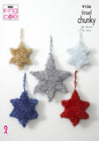 King Cole Knitting Patterns - Tinsel Chunky - All Designs - Toys Christmas