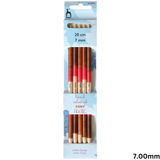 Pony Knitting Pins: Double-Ended: Set of 5: Flair: Hand Coloured 20cm