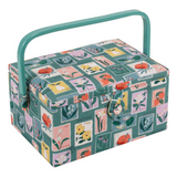 HobbyGift Sewing Box (M): Embroidered Stamps