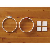 Clover Punch Needle Hoop