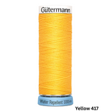 Gütermann Water Repellent Thread: 100m - All Colours