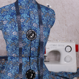 HobbyGift Dress Form: Woodblock Floral Dressmaker/tailor