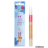 Pony Flair Interchangeable Circular Needles 14cm Length - Sizes 3mm-10mm Knitting Needles