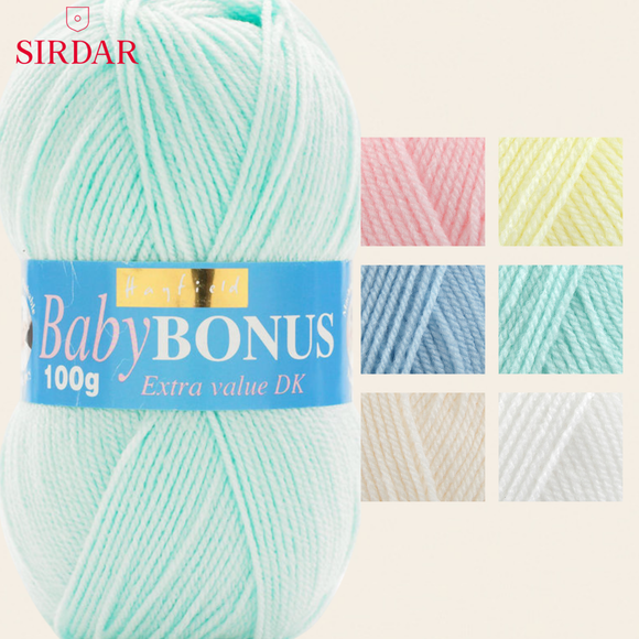 Sirdar Baby Bonus DK 100g - All Colours 