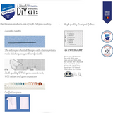 Vervaco Counted Cross Stitch Kit: Gift Bags: Easter Animals: Set of 3